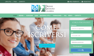 Sito ordine professionale psicologi